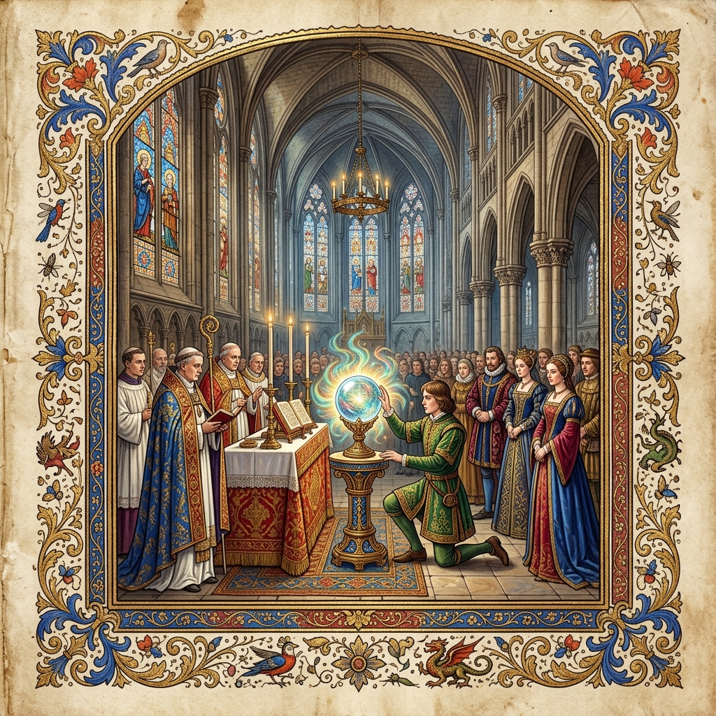 神誓の儀の復元図